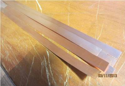 Готовые медные полоски